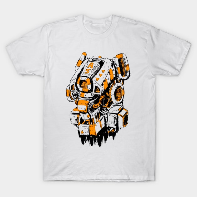 BRUSHPEN ROBO T-Shirt by DOODLESKELLY